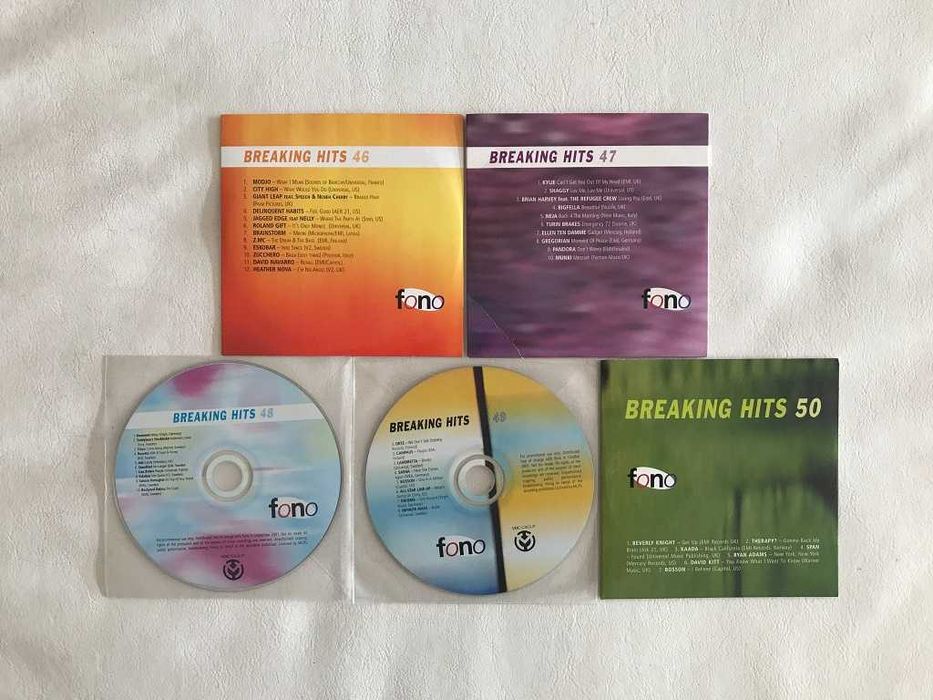 Lote Cds sucessos ano 2001