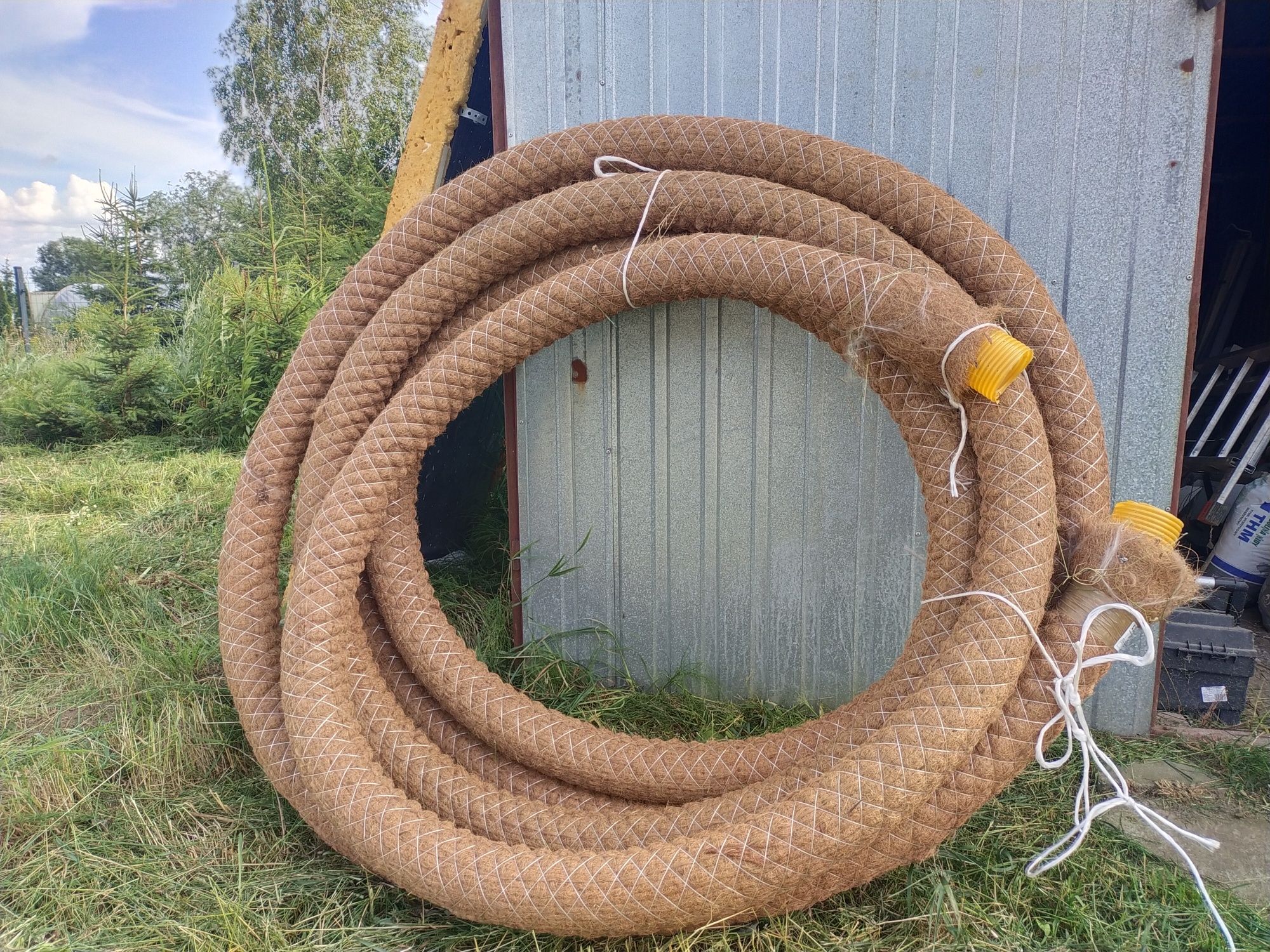 Rura drenarska PVC-U z filtrem kokos