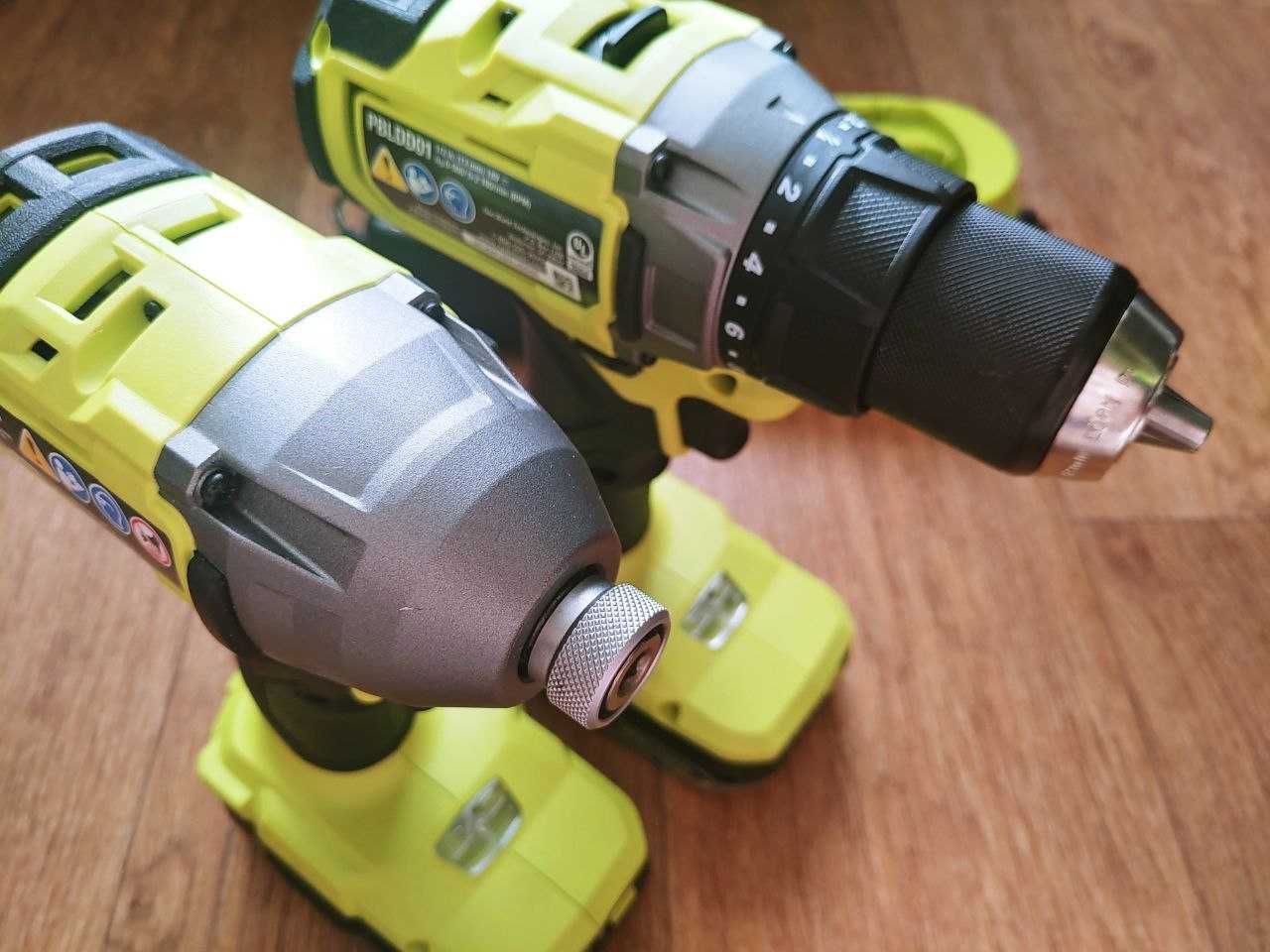 Набор бесщеточных шуруповертов Ryobi ONE+ HP 18В