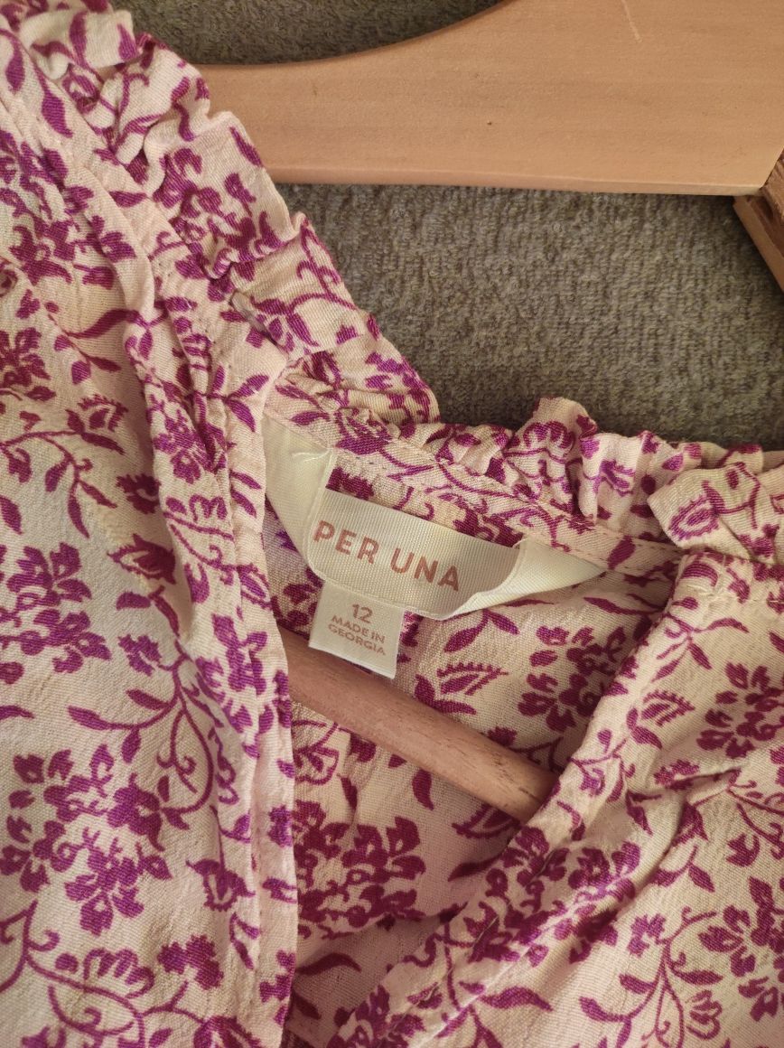 Bluzka damska w kwiaty Per Una L XL