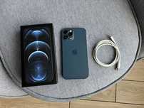 iPhone 12 Pro Max 128 Gb Pacific Blue (Neverlock), у хорошому стані