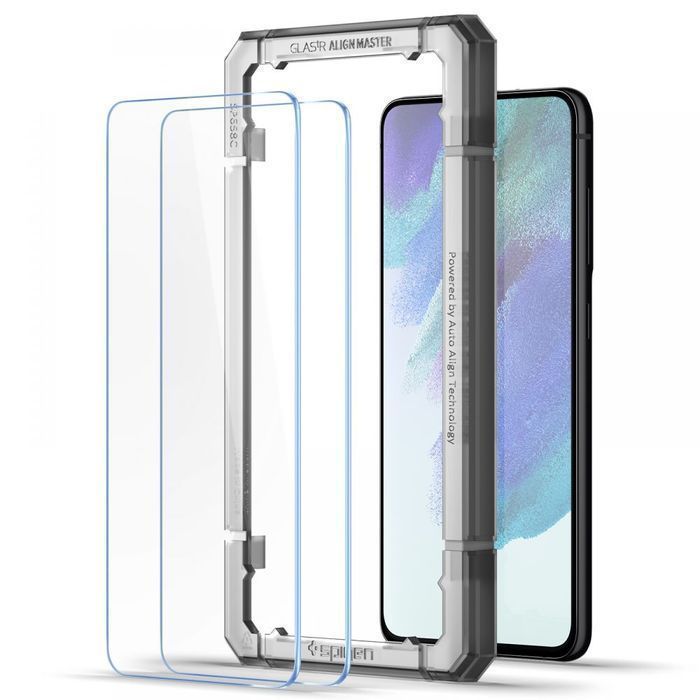 Ochrona Ekranu Galaxy S21 Fe Spigen Glas.tr 2-Pack