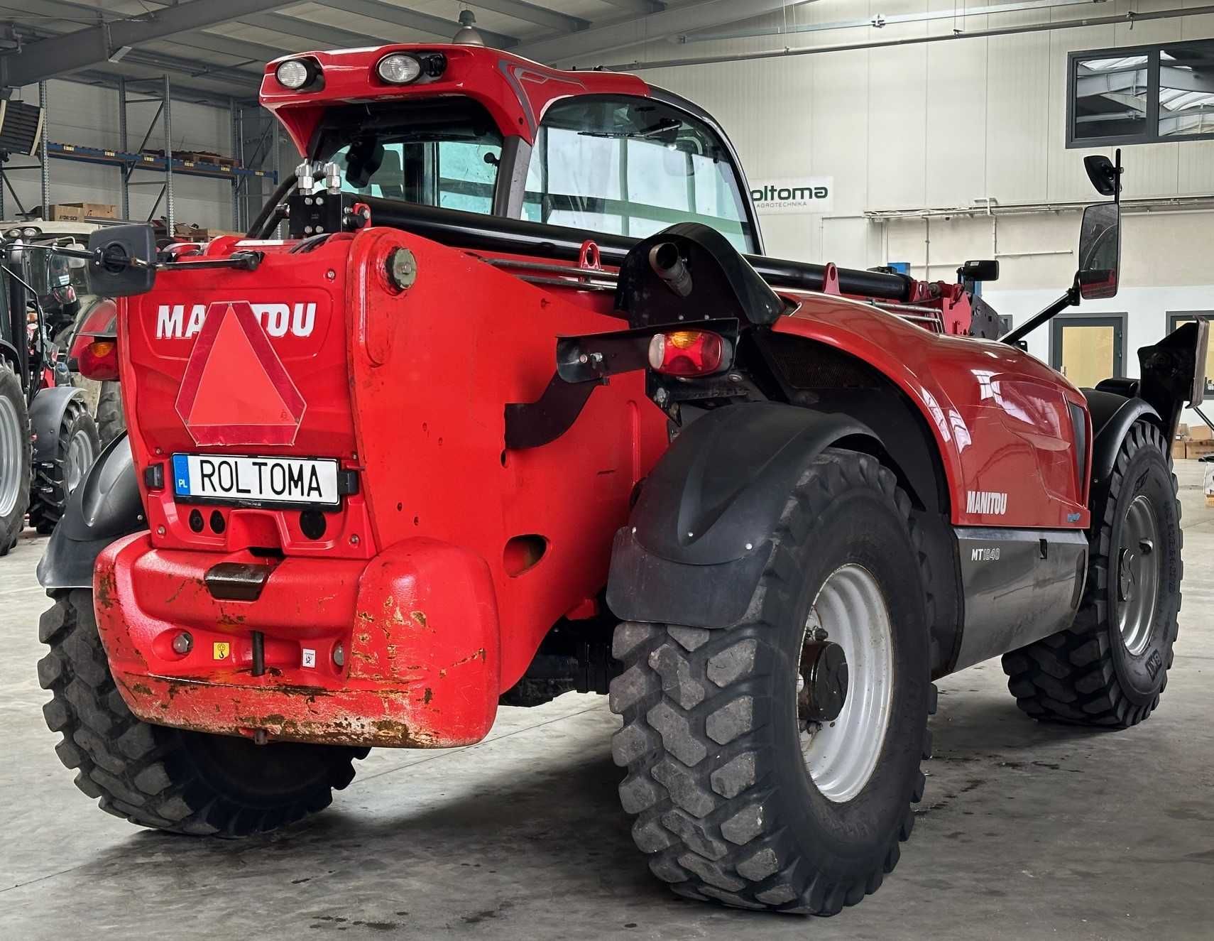 Ładowarka teleskopowa Manitou MT 1840 , skrzynia mechaniczna .