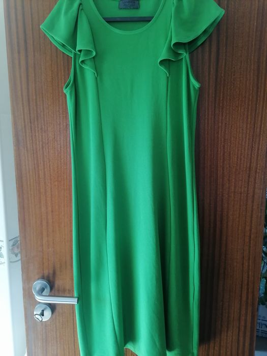 Vestido verde T. L Lanidor