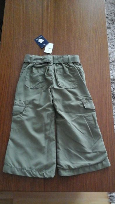 NOWE Spodnie dziewczęce EARLY DAYS kolor khaki rozmiar 12-18 miesięcy