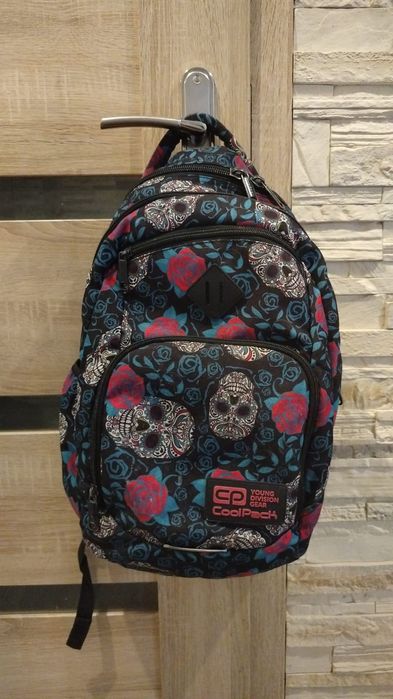 Plecak szkolny CoolPack róże czaszki Break Skulls & Roses