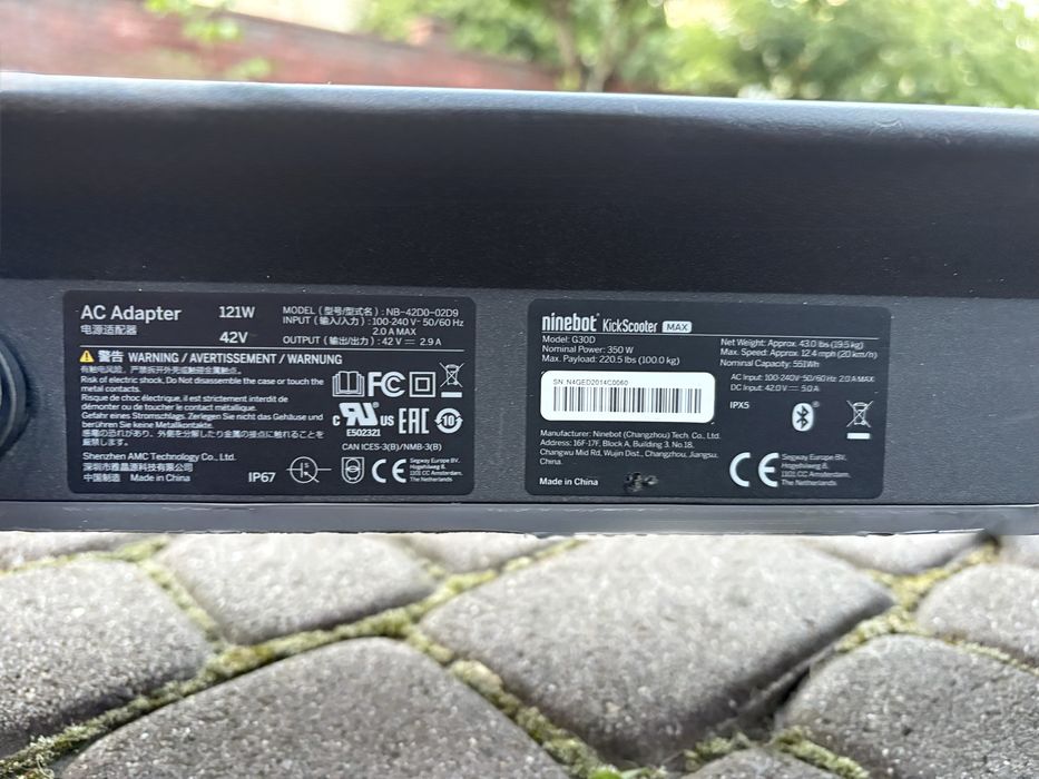 Seegway Ninebot g30 max D I