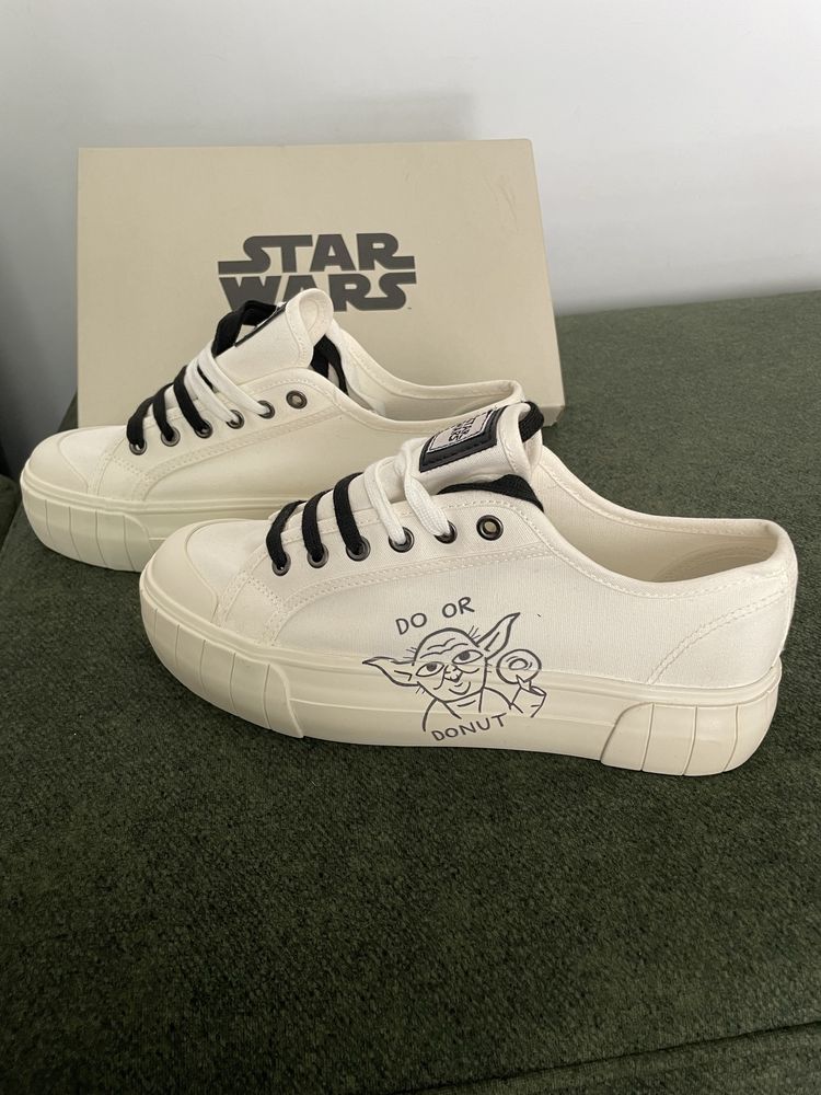 Buty damskie tenisówki trampki Even&Odd Star Wars rozmiar 40 Yoda Jedi