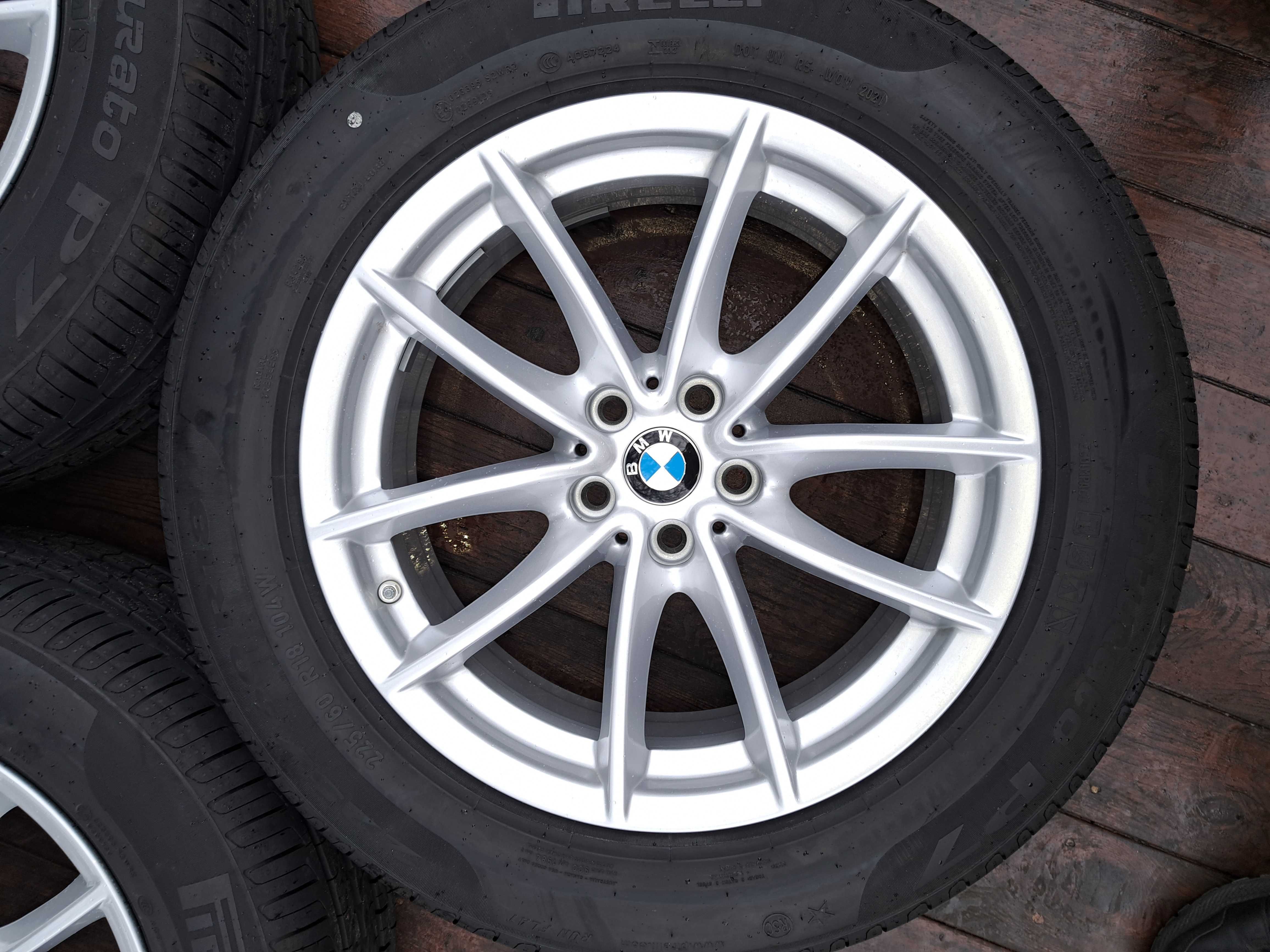 Диски оригінальні у зборі R18 BMW X4 Pirelli 225/60 18 RFT