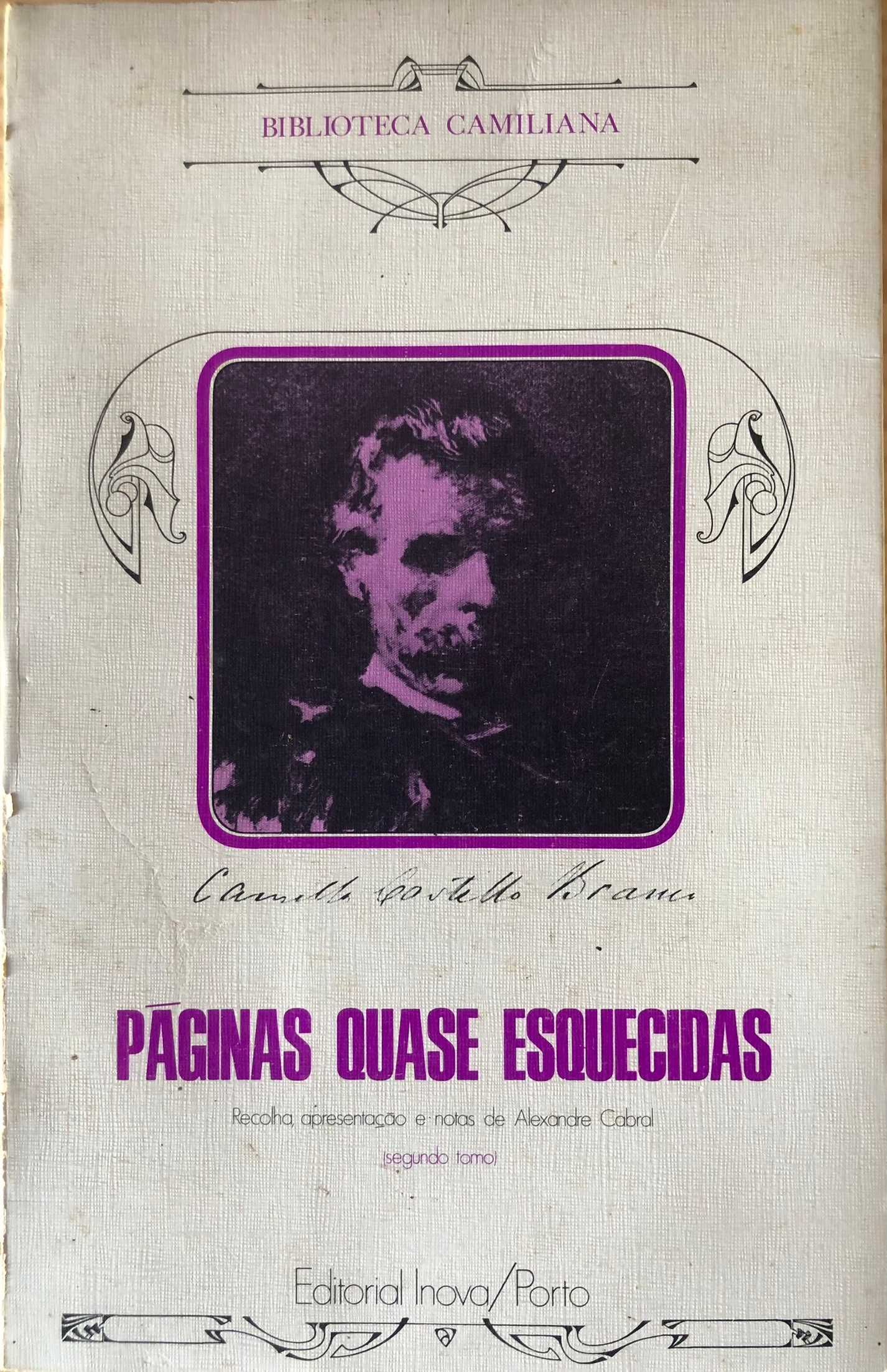 Páginas quase esquecidas (Segundo Tomo) - Camilo Castelo Branco