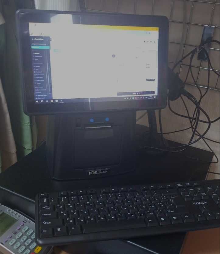 POS термінал 2в1 Vector Selena 11,6″ Windows 4/128ГБ з принтером чеків