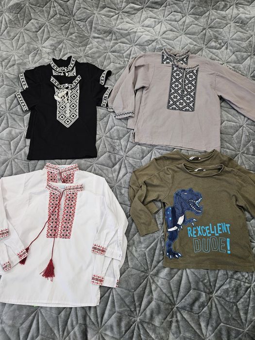 Вишиванки для двійнят, для близнюків хлопчиків