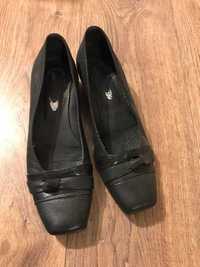 pantofle damskie buty czarne r.38