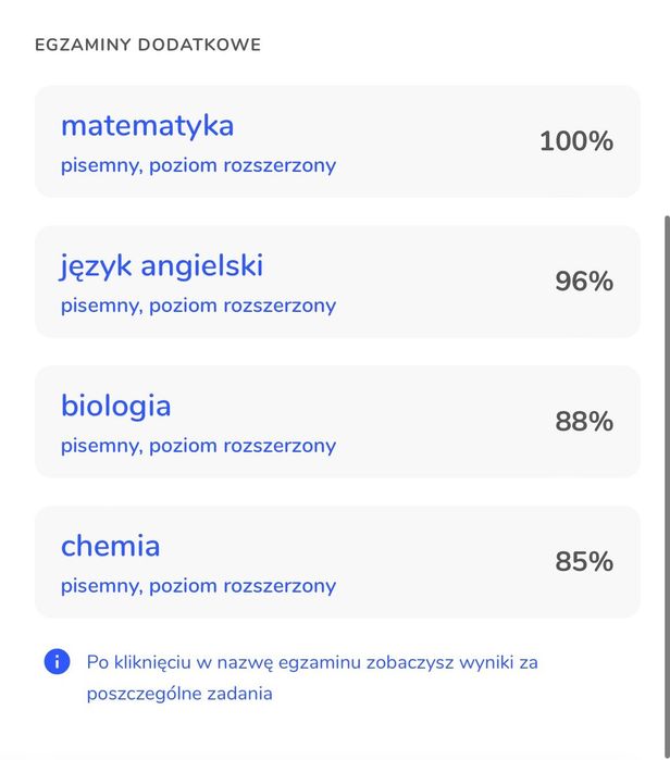 korepetycje matematyka/chemia/biologia