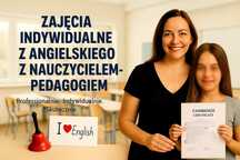 Angielski indywidualne zajęcia, lekcje, korepetycje z nauczycielem