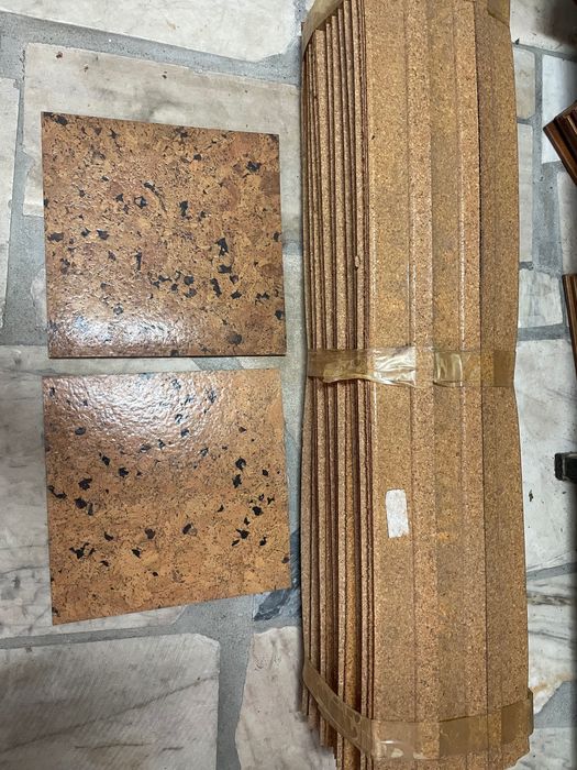 Chão de PVC (cortiça)