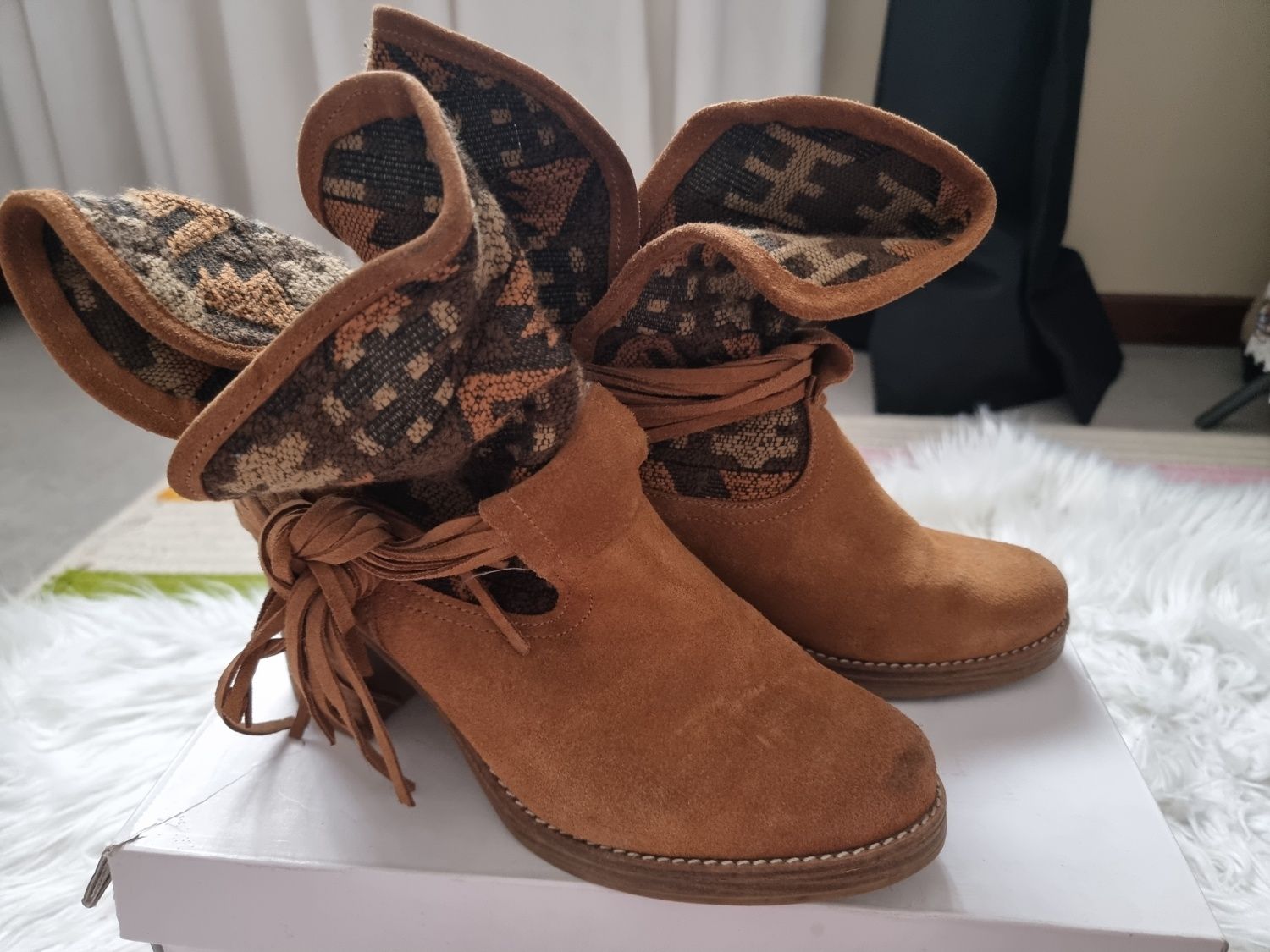 Botas camel Seaside