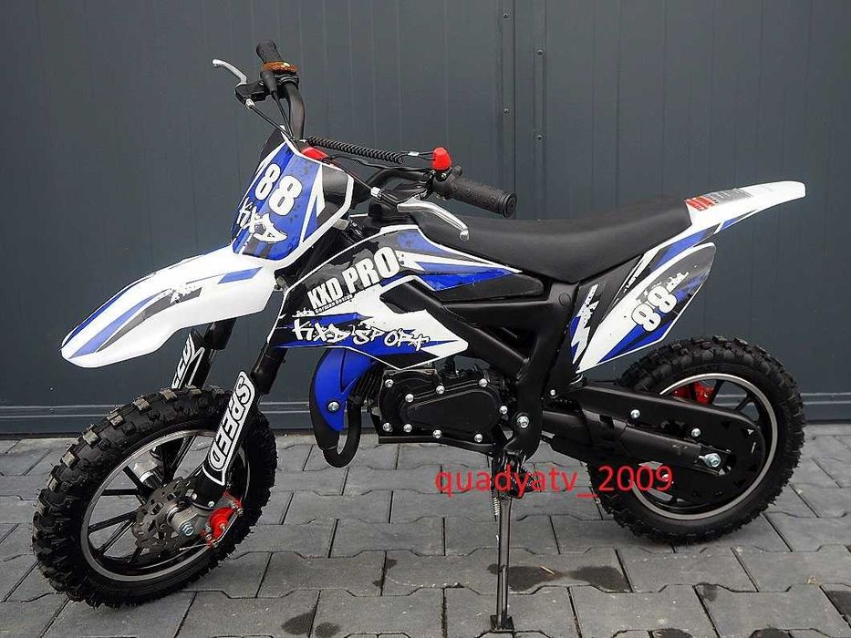Mini cross cros kxd 49 50 cc spalinowy motor koła 10 cali pocket super