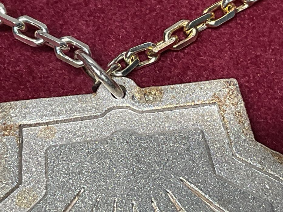 Antiga pulseira e botões de punho  em prata, Santiago Compostela