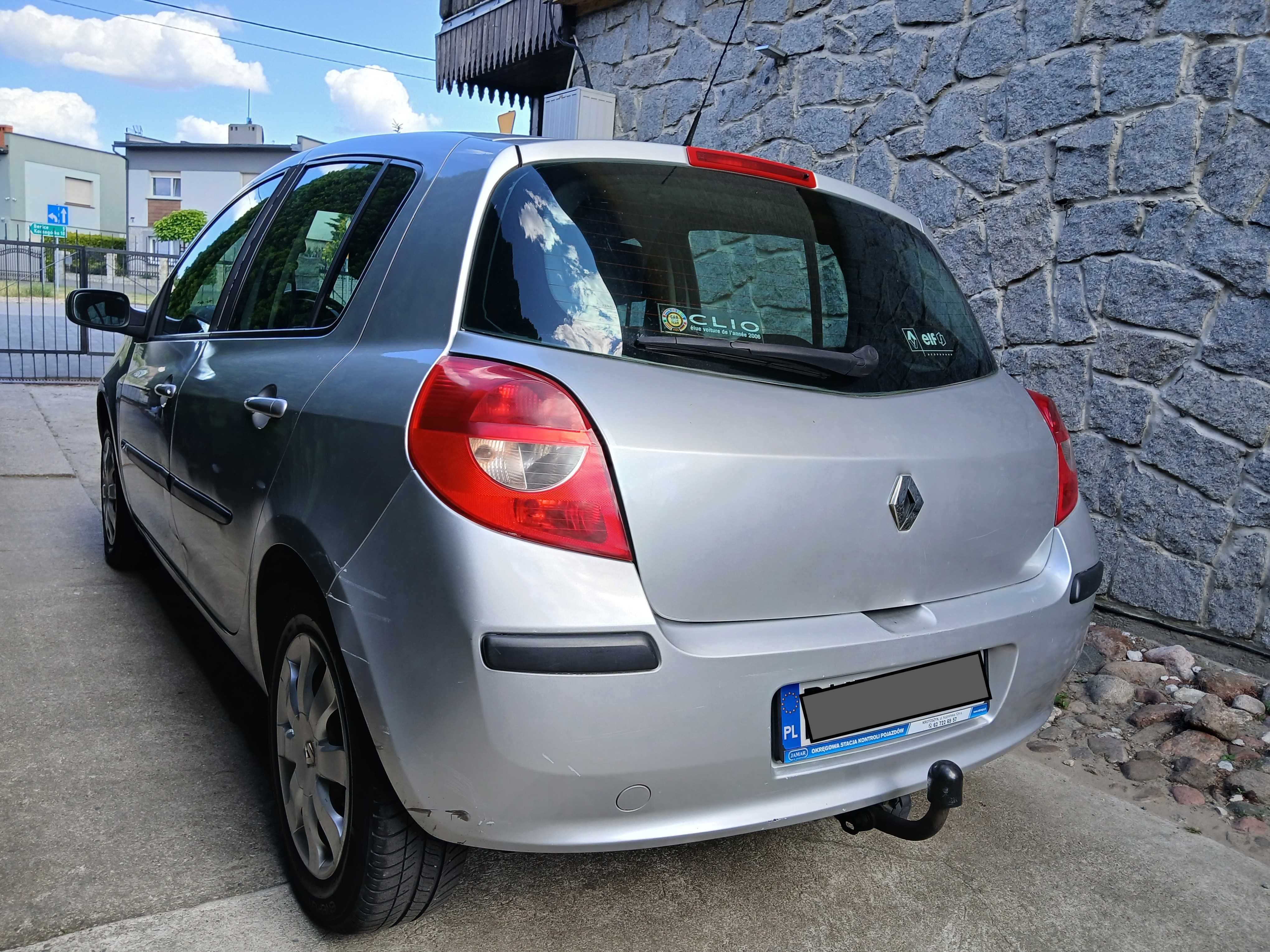 Renault Clio  2007 rok klima zarejestrowane