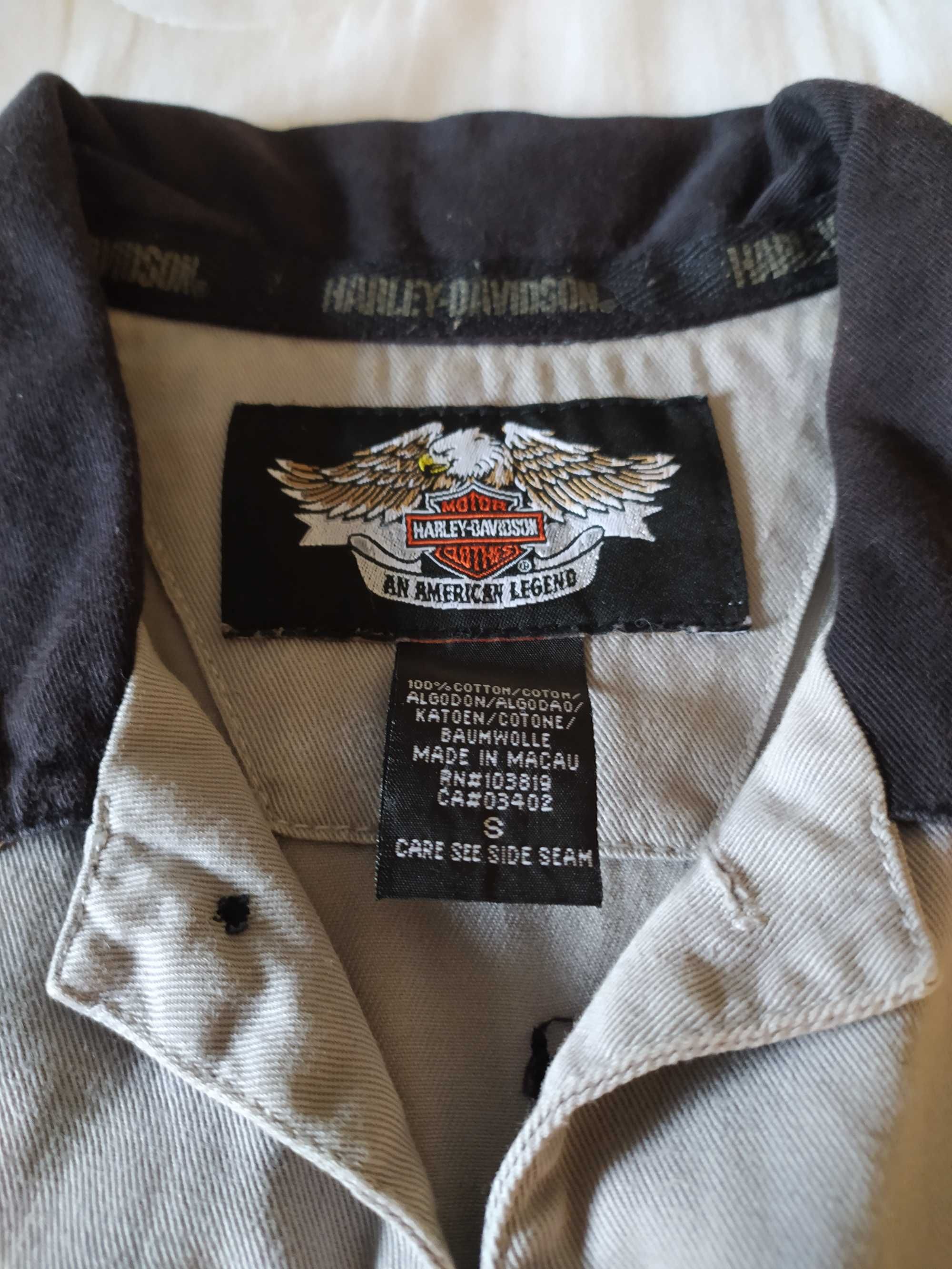 Koszula Harley Davidson z krótkim rękawem