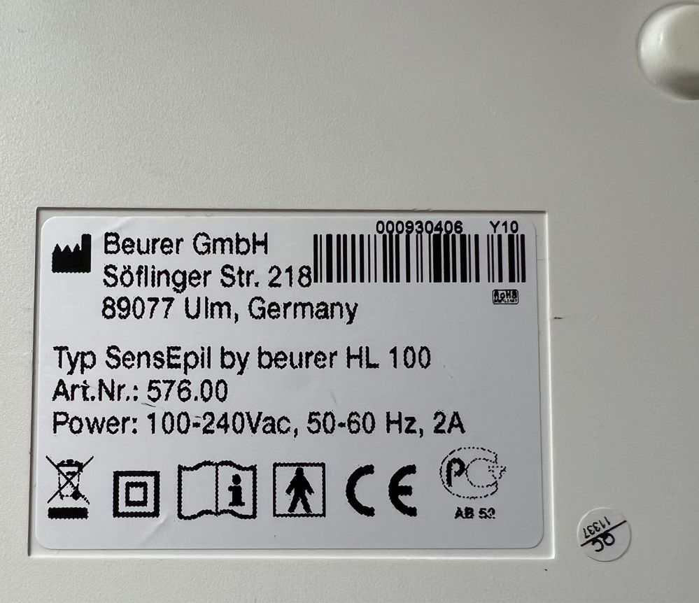 Эпилятор SensEpil от BEURER