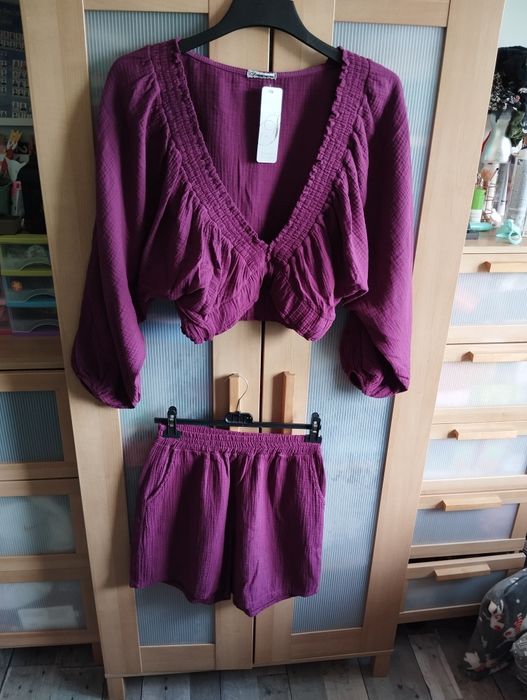 Zestaw, komplet muślina Nowy!