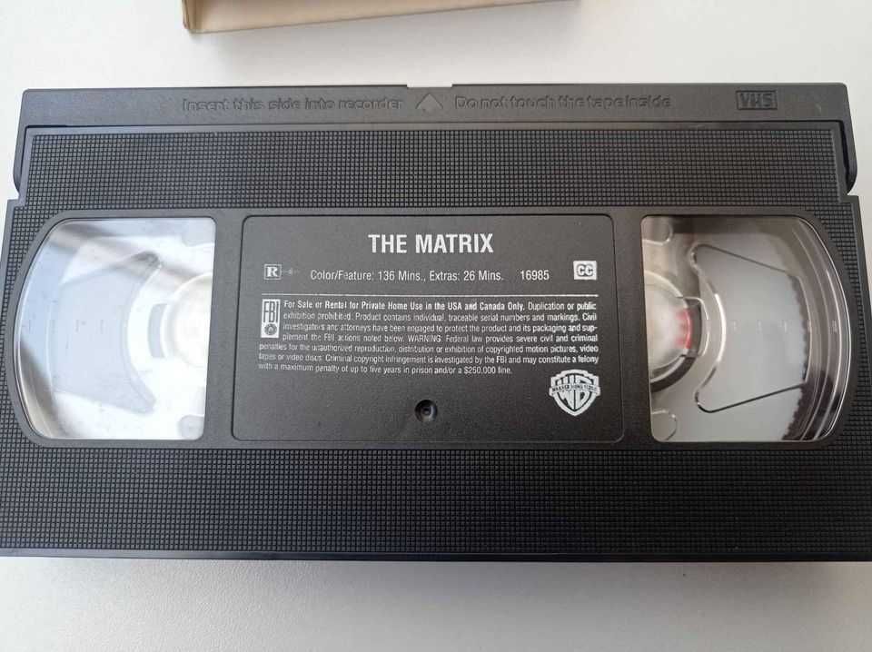 Matrix VHS Colectors Edition