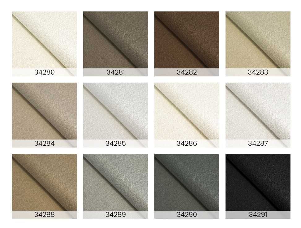 KANAPA rozkładana NUVEM z funkcją spania sofa tkanina boucle PRODUCENT