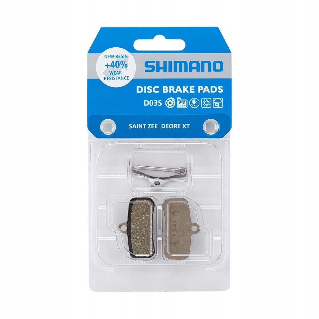 Klocki żywiczne Shimano D03S Zee/Saint/M8020 box, nowe