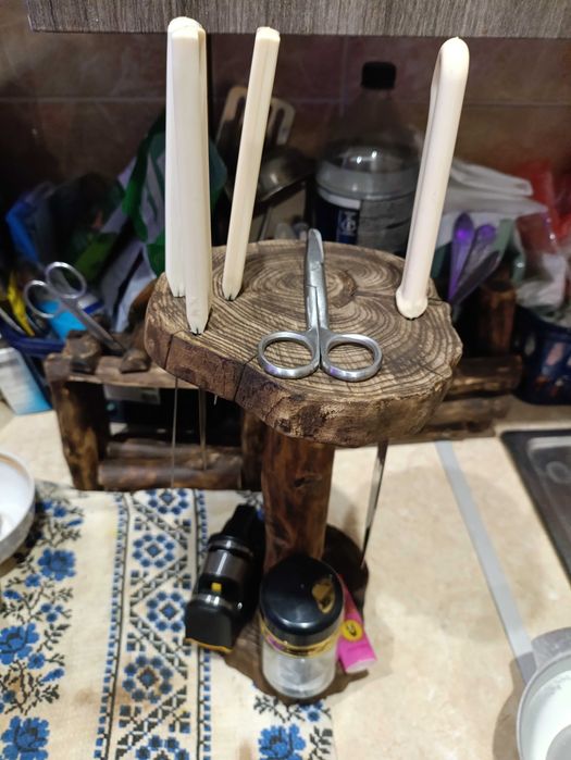 Самодельные подставки для ножей