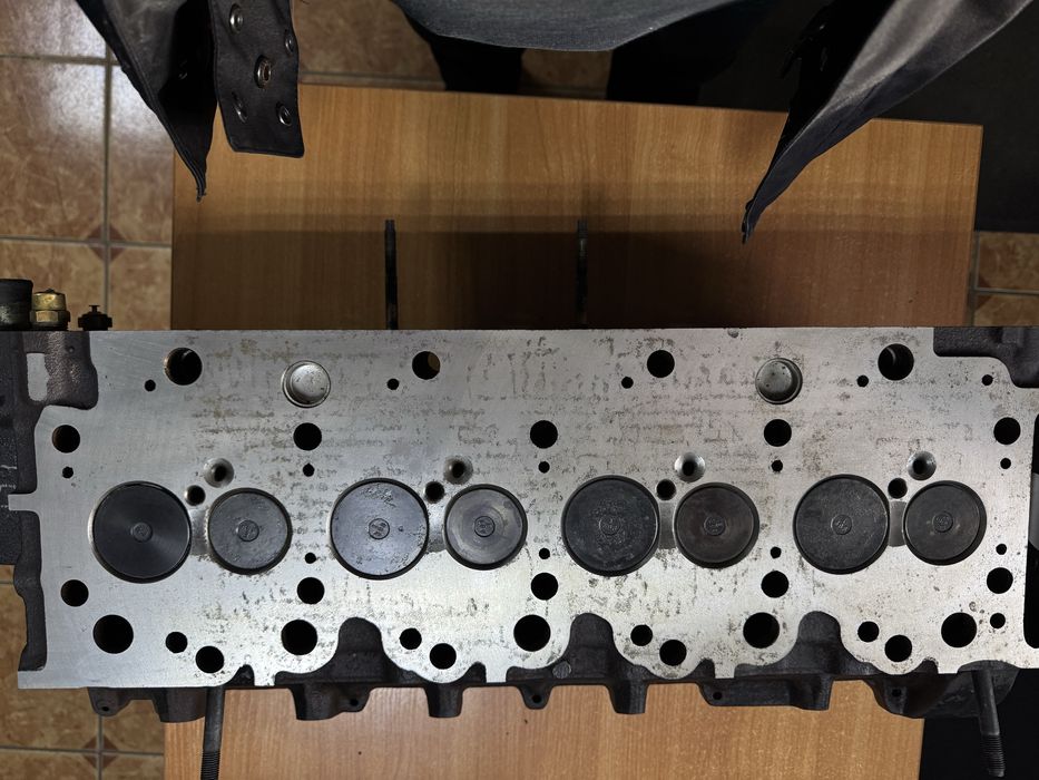 ГБЦ Isuzu nqr71 головка блока цилиндров 4.6 8971865897