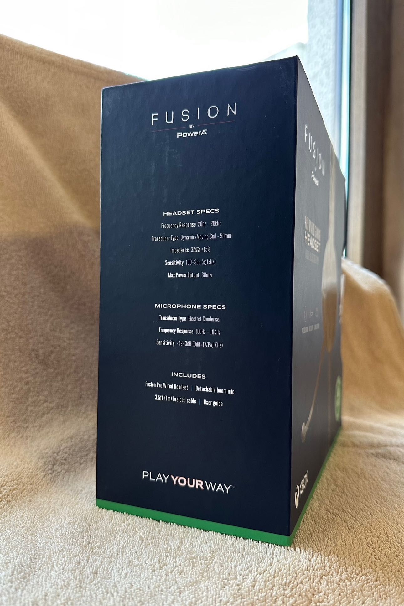 Наушники игровые XBOX Fusion PowerA Pro НОВЫЕ