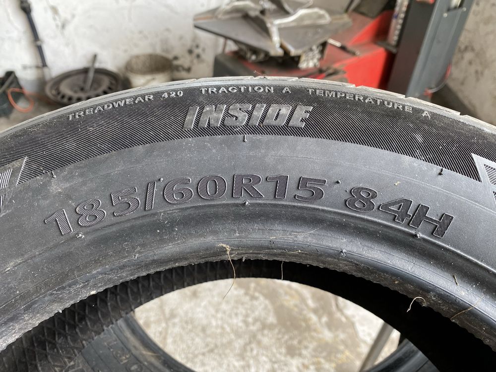 Opony letnie 185/60R15 2szt Kumho 185/60/15