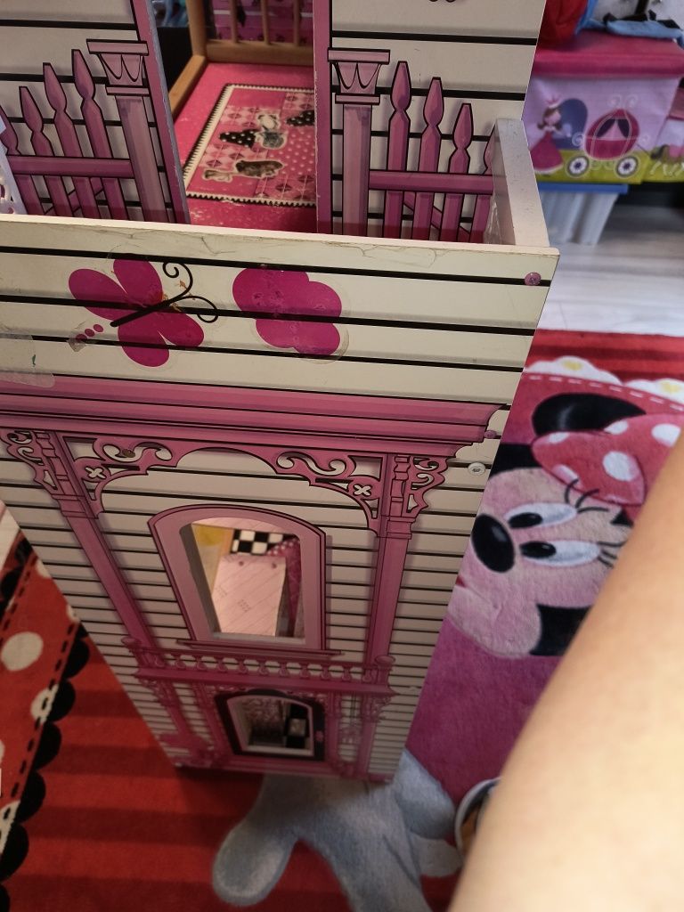Domek dla lalek barbie Kinderkraft