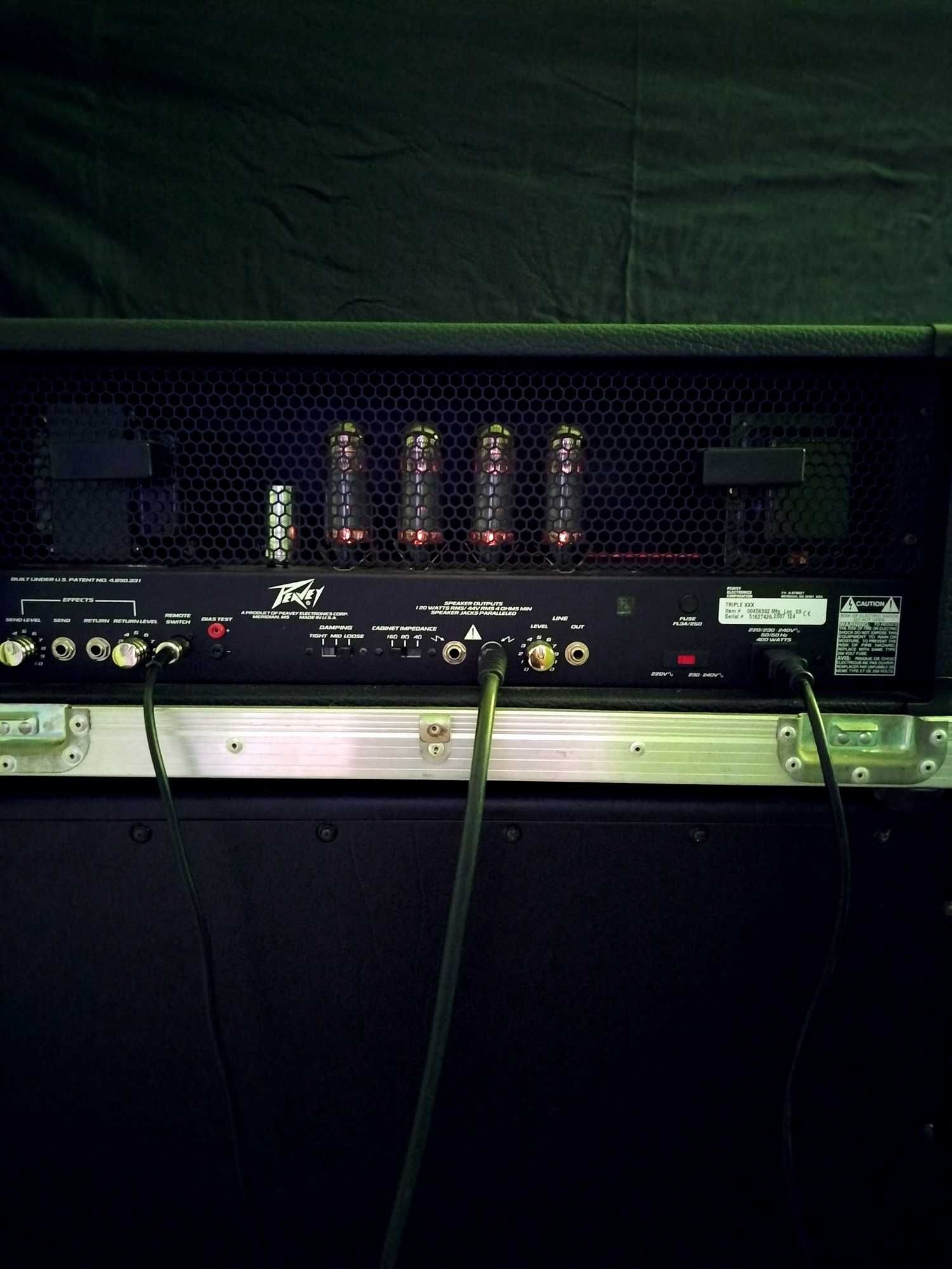 Peavey Triple X Head (Lampowy wzmacniacz gitarowy 120W)