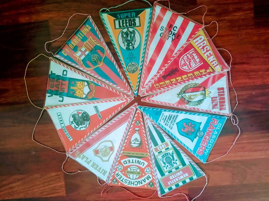 Proporczyk Klub piłkarski WEST HAM 21,5 cm 13 cm