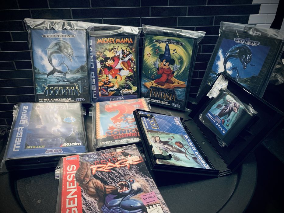 Картриджі Sega (Сега) Ліцензія!много новинок смотрите описание