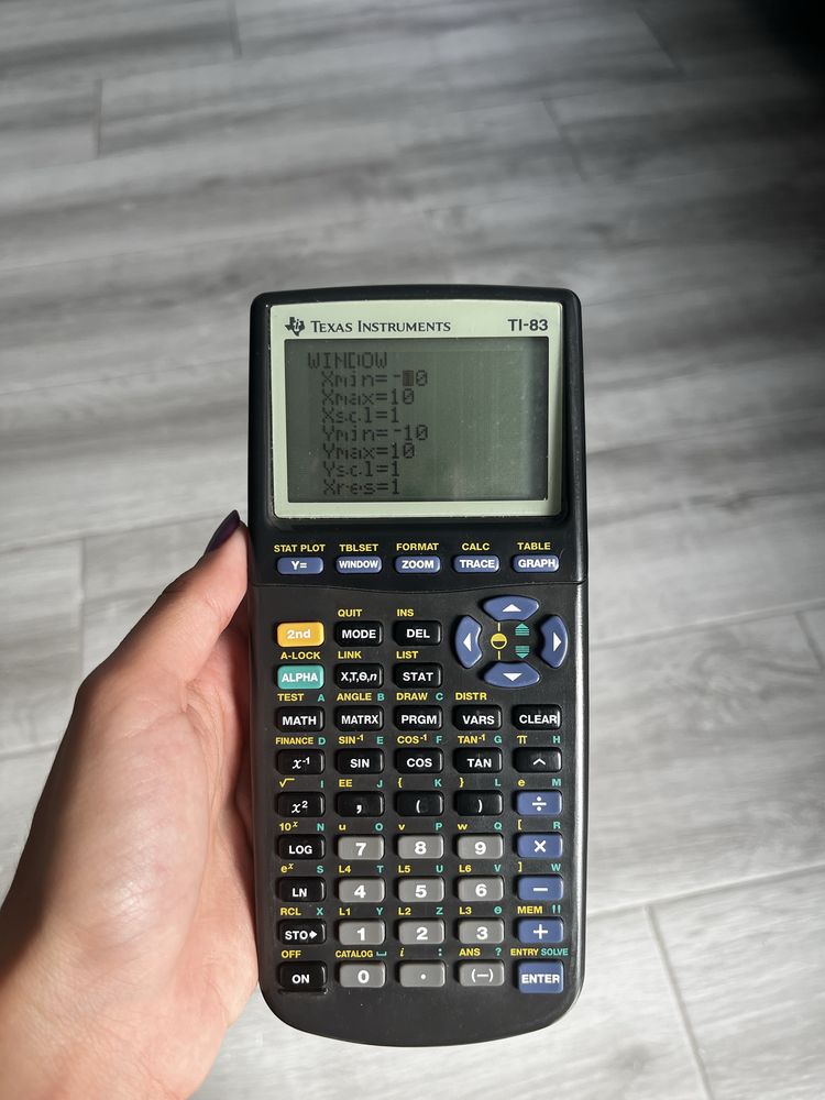 Calculadora gráfica texas TI-83