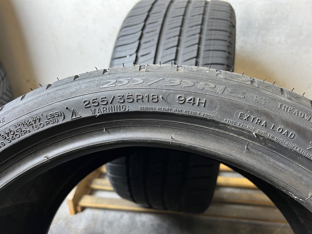 R18 255/35 пара літніх шин Michelin Primacy MXM4 стан нових