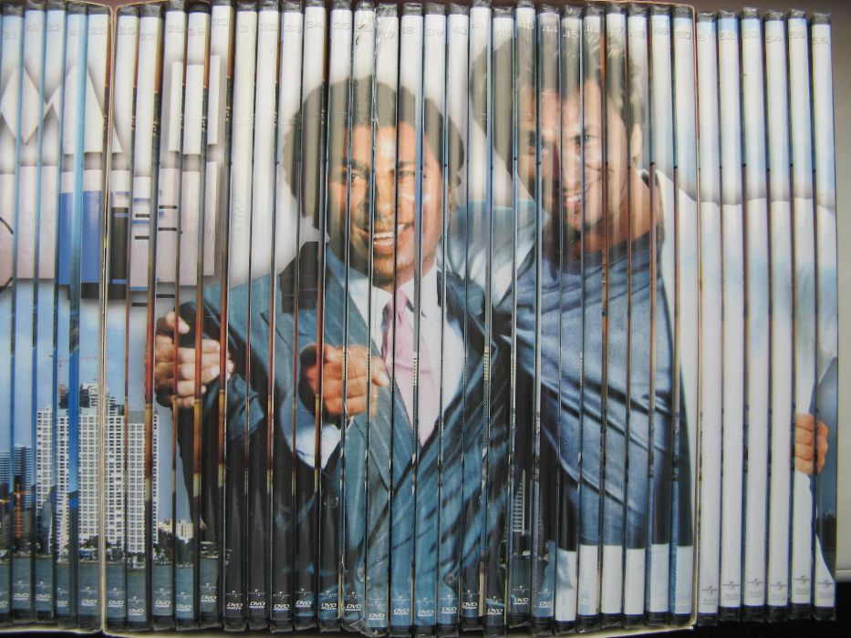 Miami Vice, komplet 57 płyt DVD, polski lektor/Nowe!