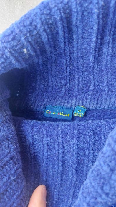Sweter ciepły z golfem L/XL