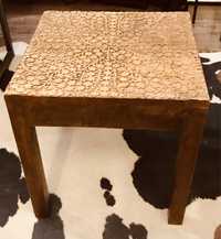 Stolik drewniany w stylu marokańskim Zara Home