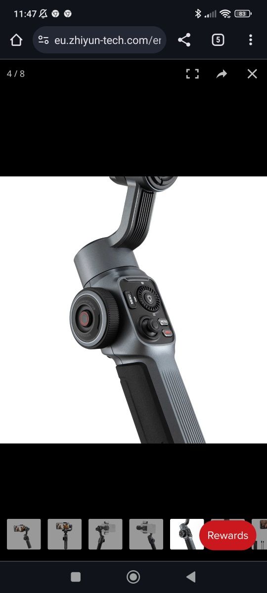 Gimbal Estabilizador Zhiyun Smooth 5 Combo