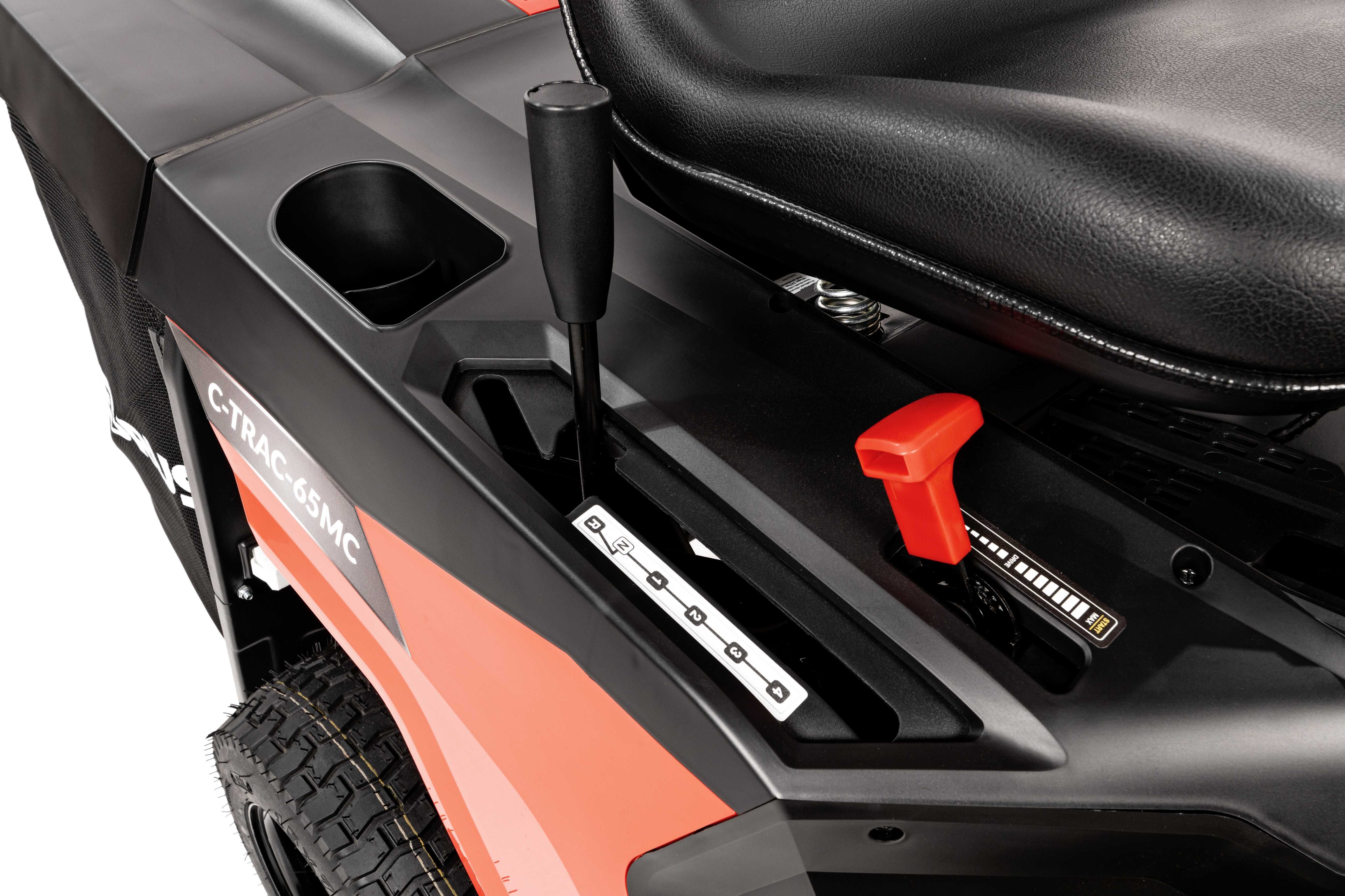 Traktorek z koszem CEDRUS C-TRAC-65MC Loncin 224cm3 65CM