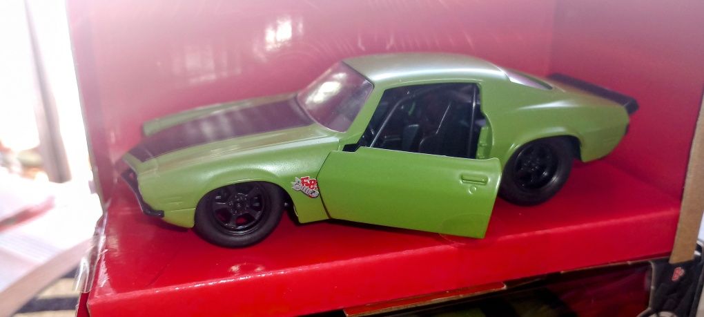 Model jada Fast Furious 1973 Chevy Camaro skala 1 32 Nowy