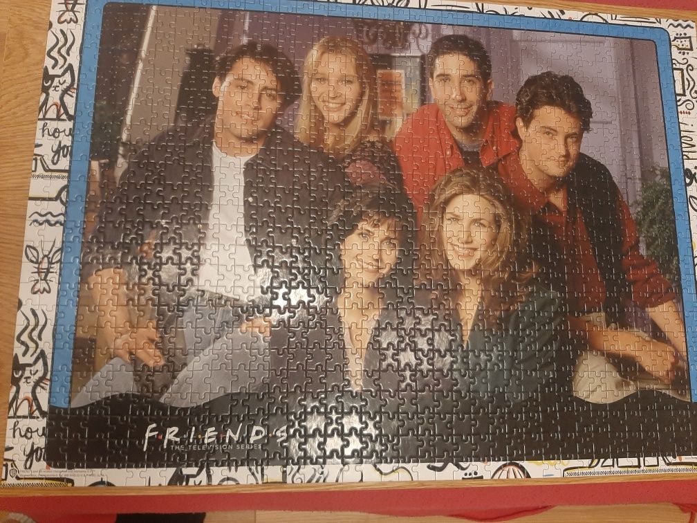 puzzle Friends przyjaciele 1000 plus plakat