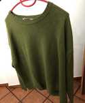 Blusa de malha verde