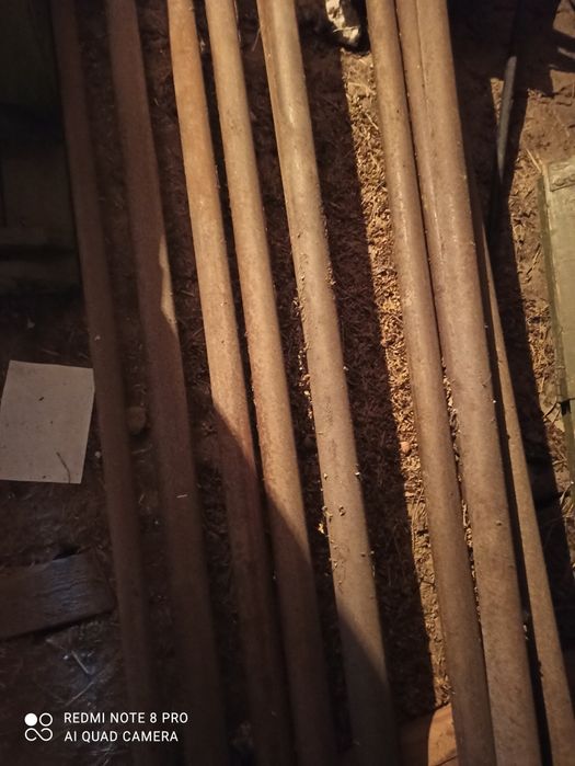 Новые трубы стальные диаметр 57-3мм. 8шт. по 9.5м.