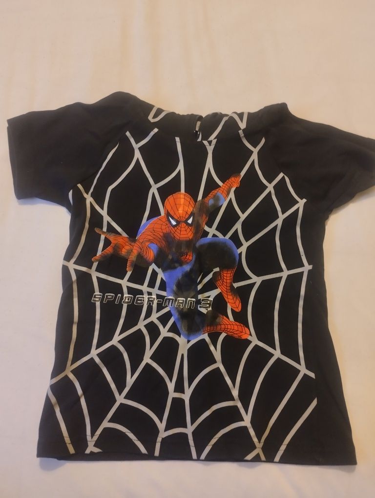Spiderman kostium/ koszulka dla fana rozm. 116